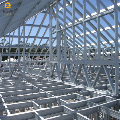 Anti Corrosion Steel Structure Shed Weather Tight Outdoor Steel Frame Storage Shed