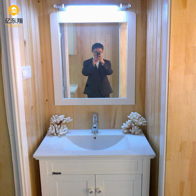 Light Steel Structure Prefabricated House With Toilet Sink Shower Turnkey Solution