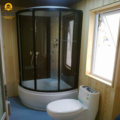 Light Steel Structure Prefabricated House With Toilet Sink Shower Turnkey Solution