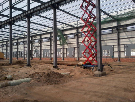 Large Span Pre Engineered Steel Warehouse Prefabricated Steel Structure Cold Room Storage