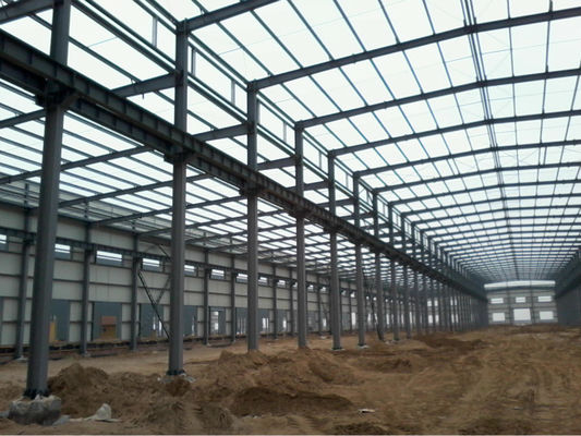 Large Span Pre Engineered Steel Warehouse Prefabricated Steel Structure Cold Room Storage