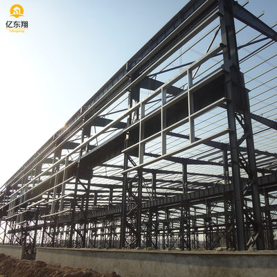 Prefabricated Light Steel Building Aircraft Hangar Fireproof Steel Structure Warehouse