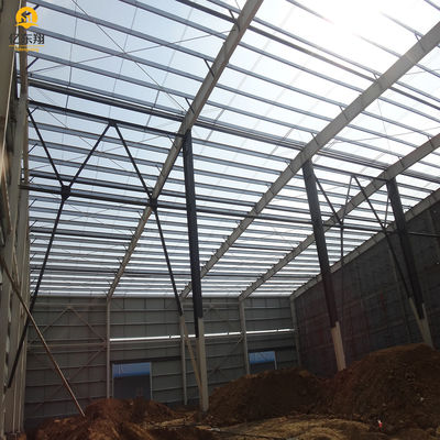 Industrial Galvanized Steel Outdoor Storage Shed Weather Tight Metal Shed Buildings