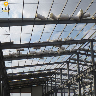 Commercial Prefabricated Metal Sheds Warehouse Steel Frame Building Workshop