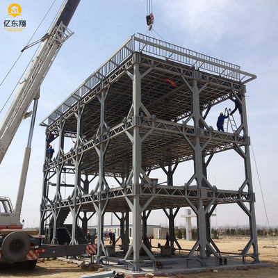 Large Industrial Building Steel Structure Multistory Prefabricated Steel Construction