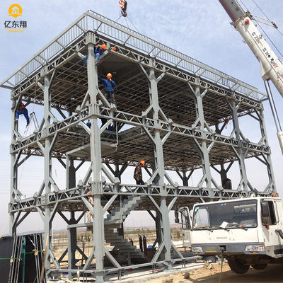 Large Industrial Building Steel Structure Multistory Prefabricated Steel Construction