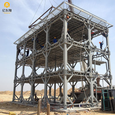 Modular Steel Structure High Rise Building Prefab Commercial Metal Building Construction
