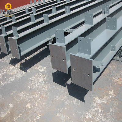 Customized Steel Workshop With Galvanized Purlin Roof And Z Or C Purlin Main Steel Frame