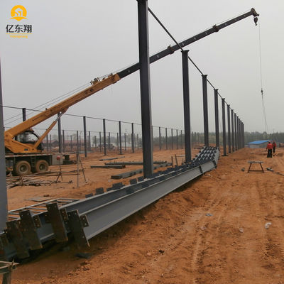 Modern Prefabricated Steel Frame Commercial Building Construction Customizable
