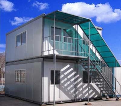 Prefab Container House Q355 Q235 Steel Frame Sandwich Panel