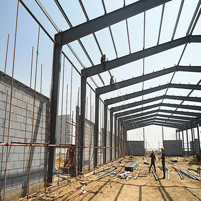 Durable Large Span Steel Structure Chicken House Light Steel Frame Construction