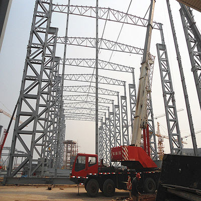Construction Projects Completion Prefabricated Metal Building With Strong Earthquake Resistance