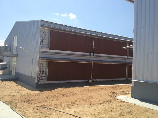 Galvanized Steel Frame Chicken House Bolts Connection Steel Structure Poultry Sheds
