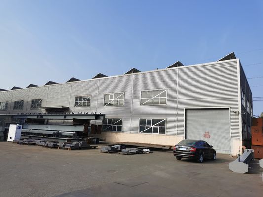 Galvanized Steel Workshop Building with Portal Frame