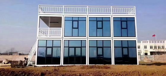 Quick Assembly Prefabricated Container House 20ft with Galvanized Steel Frame