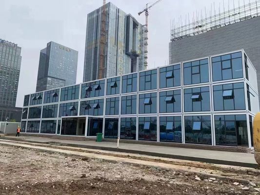 Prefabricated Container House Modular Office Residential Soundproof Thermal
