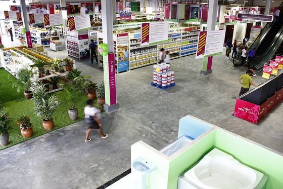 Prefabricated Custom Steel Commercial Buildings For Supermarket Shopping Mall