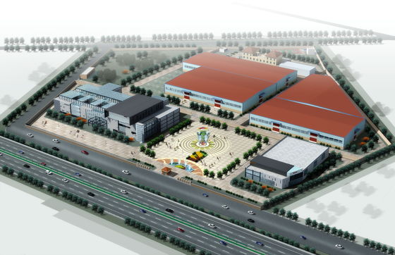 Prefabricated Steel Q355B Commercial Building for Supermarkets