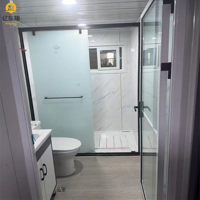 Steel Prefab Expandable Container House with Glass Wool Wall Panels