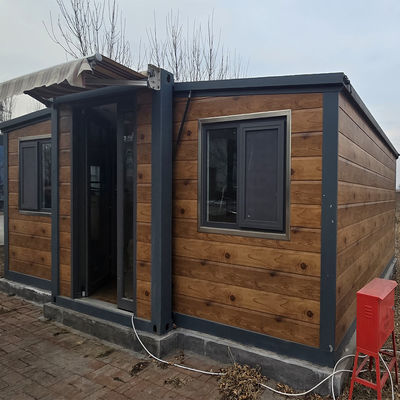 Galvanized Steel Frame Prefab Storage Container Homes Extended Container House