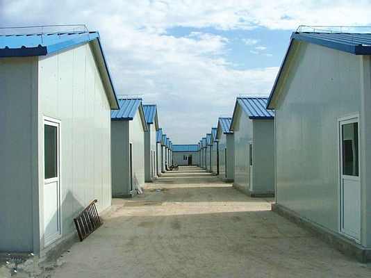 Light Steel Structure Prefabricated House With Toilet Sink Shower Turnkey Solution