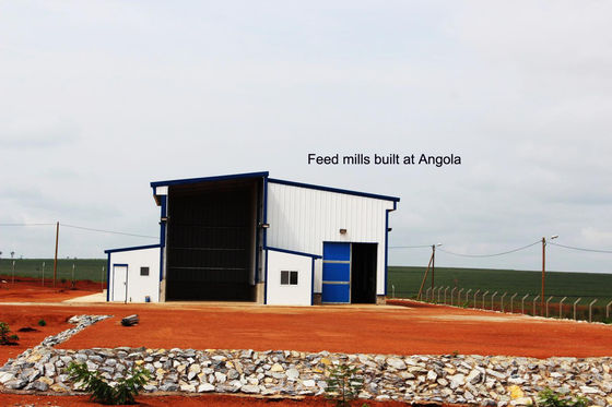 Steel Structure Agricultural Storage Warehouse Prefabricated Steel Sandwich Panel Wall
