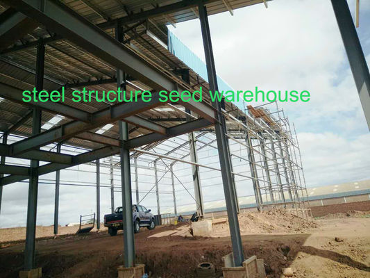Steel Structure Agricultural Storage Warehouse Prefabricated Steel Sandwich Panel Wall