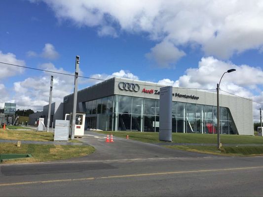 Modern Prefab Steel Structure Commercial Building Aesthetic Appeal