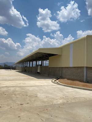 Industrial High Rise Steel Building Construction Prefab Steel Portal Frame Warehouse