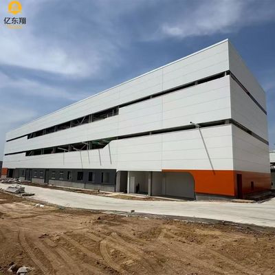 Eco Friendly Steel Frame Building Construction With Excellent Structural Integrity And Sustainability