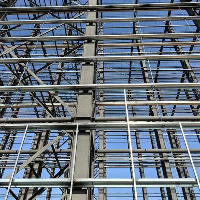 Aluminum Alloy Windows Prefabricated Steel Structure Building With Modern Design And Eco-friendly Sustainability