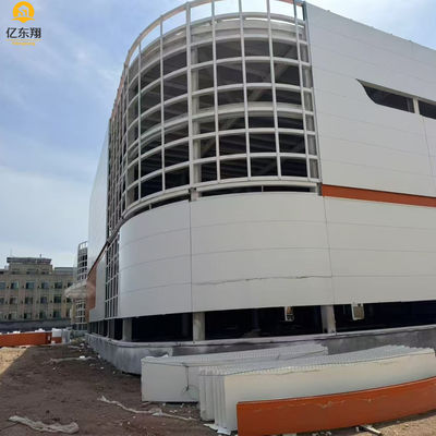 Good Toughness Prefabricated Steel Structure Warehouse With Long Fatigue Life And Optional Lighting System