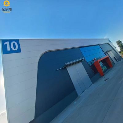 Customizable Prefabricated Metal Building With Hot Dip Galvanised Or Painted Steel Sheet Or Sandwich Panels Walls
