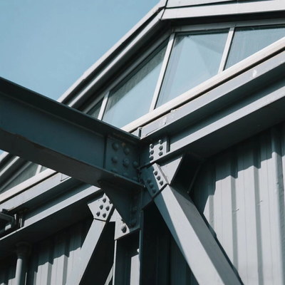 Prefab Steel Frame Large Metal Sheds Workshops Construction