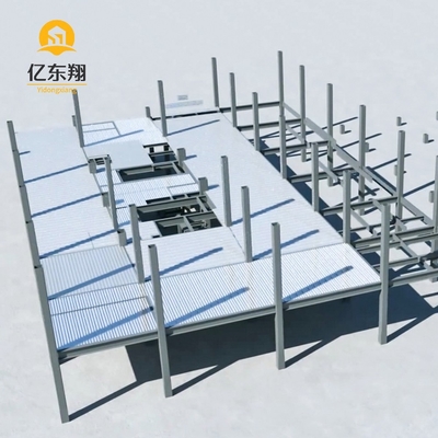 Prefab Steel Warehouse with Q235B Q355B Material Fast Installation