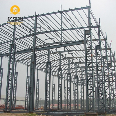 Prefab Steel Structure Warehouse Workshop Large Span