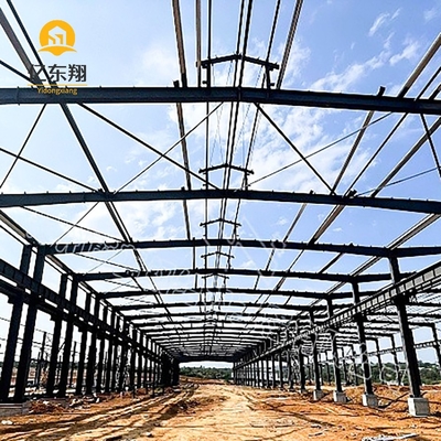 Prefab Steel Structure Warehouse Workshop Large Span