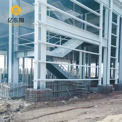 C Z Purlin Steel Structure Warehouse with Galvanized Finish