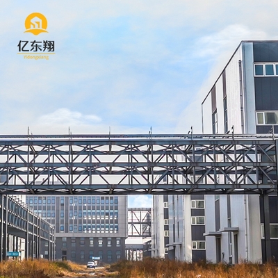Galvanized Prefab Steel Hangar Buildings Q235B Q345B Steel Construction Warehouse