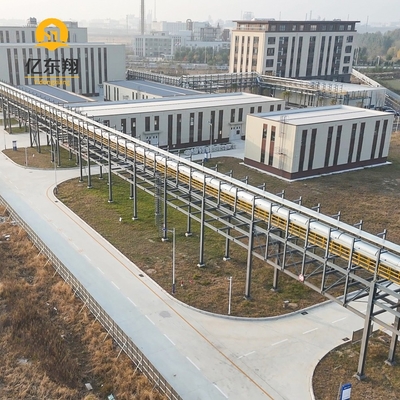 Q235 Q355B Commercial Steel Building For Exhibition Halls And Showrooms