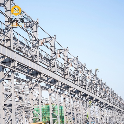 Q235 Q345 Architectural Steel Construction Buildings Anti Corrosion Steel Storage Warehouse