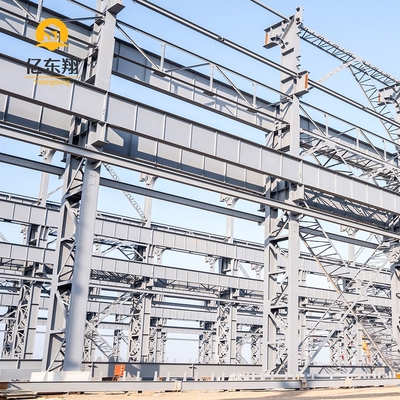 Q235 Q345 Architectural Steel Construction Buildings Anti Corrosion Steel Storage Warehouse