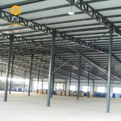 Weather Tight Steel Structure Shed with Sandwich Panel