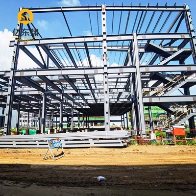 Light Steel Aircraft Hangar Construction Q355 Q235 With H Section Beam