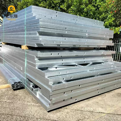 High Intensity Prefabricated Steel Building with Square Tube Column and Frame Structure