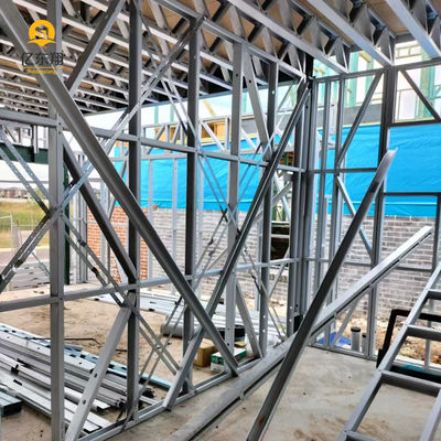 High Strength Q355 Q235 Multi Storey Steel Structure Building with Earthquake Resistance