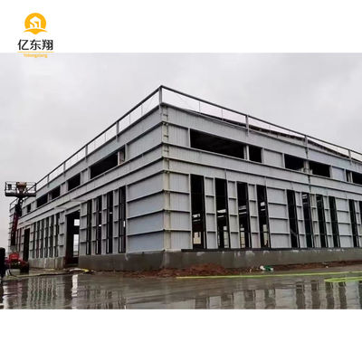 Multi Story Prefabricated Steel Structure Building with Load-bearing Steel Frame and Thermal Insulation