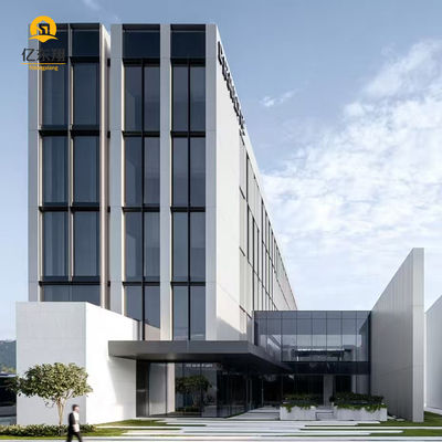 Modern Prefab Steel Structure Building with High-strength Steel for Fast Construction and Recyclable Materials