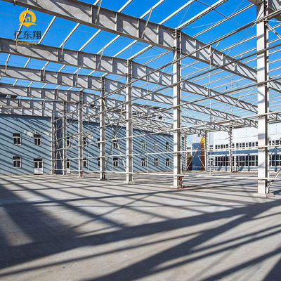 Modern Prefab Steel Structure Building with High-strength Steel for Fast Construction and Recyclable Materials