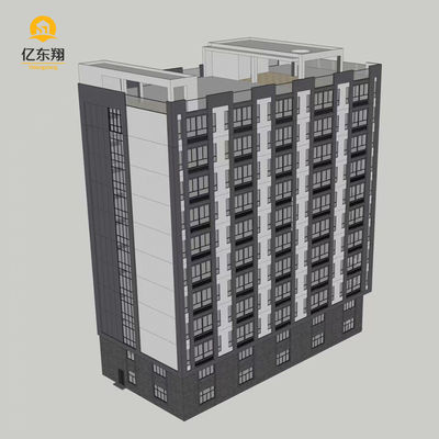 High Adhesion Color Layers Steel Structure Building with Load-bearing Steel Frame and Recyclable Materials